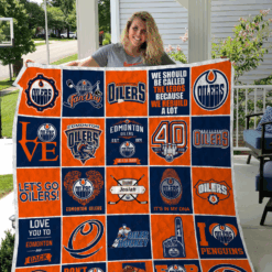 Edmonton Oilers Lover Quilt