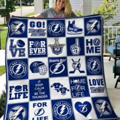 Tampa Bay Lightning Quilt