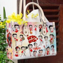 Betty Boop 2 Leather Handbag