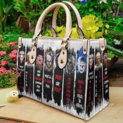 Horror 2 Leather Handbag