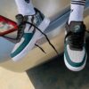 Philadelphia Eagles 2 Air Force Shoes