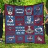 Colorado Avalanche 1 Quilt