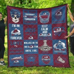 Colorado Avalanche 1 Quilt