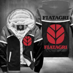 Fiat Agri Gray Fleece Jacket