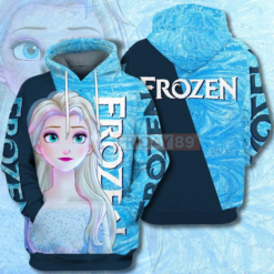 Frozen Hoodie Zip Hoodie