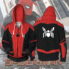 Spider Man A 4 Zip Hoodie 3D