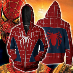 Spider Man A 5 Zip Hoodie 3D