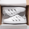 Tesla White Stan Smith Shoes