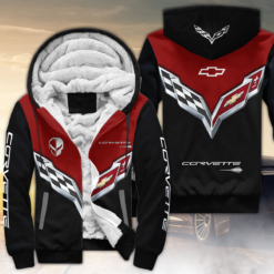 Chevrolet Corvette Car Fleece Jacket