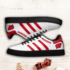 Wisconsin Badgers 1 Stan Smith Shoes