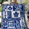Toronto Maple Leafs 2 Quilt