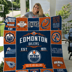 Edmonton Oilers 1 Quilt