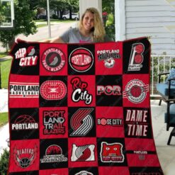 Portland Trail Blazers 2 Quilt