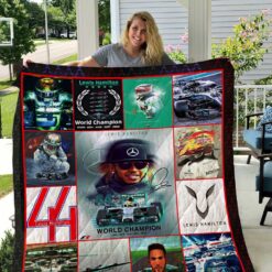 Lewis Hamilton 2 Quilt
