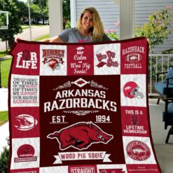 Arkansas Razorbacks Quilt