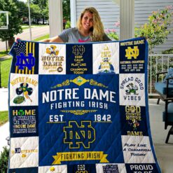 Notre Dame Fighting Irish Quilt