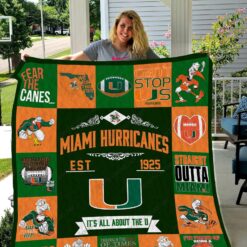 Miami Hurricanes Quilt