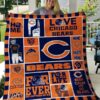 Chicago Bears 3 Quilt