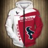 Houston Texans Zip Hoodie 3D