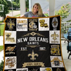 New Orleans Saints Quilt