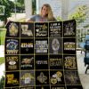 New Orleans Saints 1 Quilt