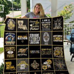 New Orleans Saints 1 Quilt