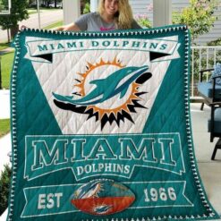 Miami Dolphins 1 Quilt
