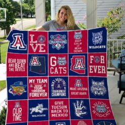 Arizona Wildcats 3 Quilt