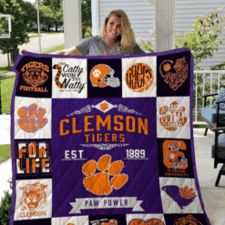 The Ultimate Clemson Tiger 1 Quilt