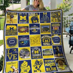 Michigan Wolverines Quilt