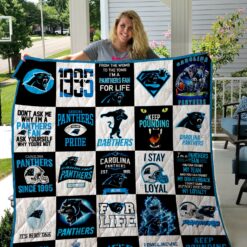 Carolina Panthers Quilt