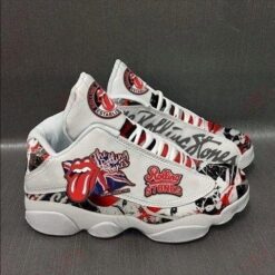The Rolling Stones 2 Jordan 13 Shoes