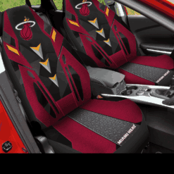 Miami Heat Leathers Seat Covers