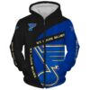 St Louis Blues Zip Hoodie 3D