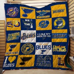 St Louis Blues Quilt