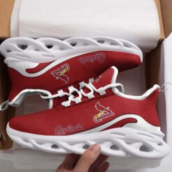 St Louis Cardinals White Max Soul Shoes