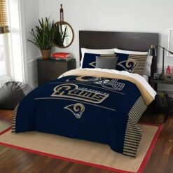 Los Angeles Rams Quilt Bedding Set