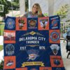 Oklahoma City Thunder 2 Quilt