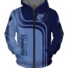 Memphis Grizzlies Zip Hoodie 3D