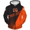 Cincinnati Bengals 5 Zip Hoodie 3D