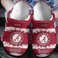 Alabama Crimson Tide Soft Clogs