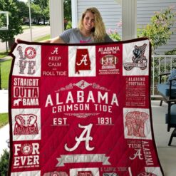 Alabama Crimson Tide 2 Quilt