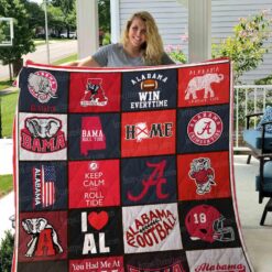 Alabama Crimson Tide 3 Quilt
