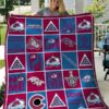 Colorado Avalanche Quilt