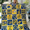 West Virginia Mountaineers 1 Quilt