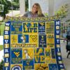 West Virginia Mountaineers 2 Quilt