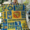 West Virginia Mountaineers 3 Quilt