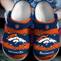 Denver Broncos Soft Clogs