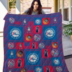 Philadelphia 76Ers 3 Quilt