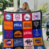 Philadelphia 76Ers 4 Quilt